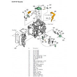 ILME-FX6 Sony Camera Exploded Diagram ( ILME-FX6V ILME-FX6VK ILME-FX6T ILME-FX6TK )