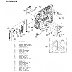ILME-FX6 Sony Camera Exploded Diagram ( ILME-FX6V ILME-FX6VK ILME-FX6T ILME-FX6TK )