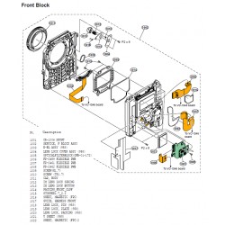 ILME-FX6 Sony Camera Exploded Diagram ( ILME-FX6V ILME-FX6VK ILME-FX6T ILME-FX6TK )