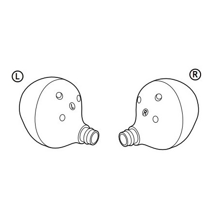 Sony WF-1000XM5 Left and Right Ear Units WF1000XM5