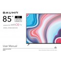 BAUHN TV ATV85UHDW-0322 Instruction Manual