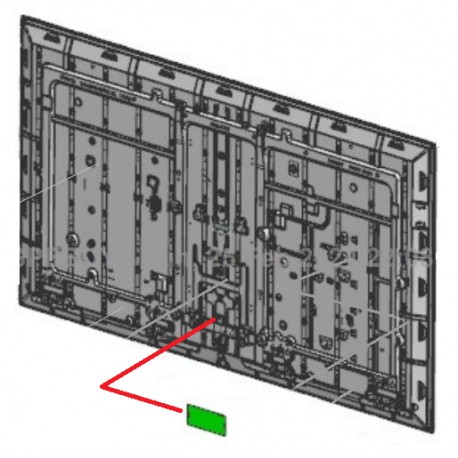 Sony TV E-T-CON Board for KD65X80K