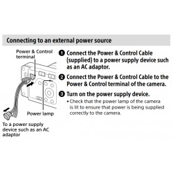Sony Power / Control Cable for ILX-LR1