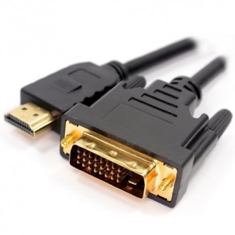 HDMI Cable Type A to DVI-D Male 1.5M PHHDV-001-M010