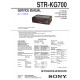 Sony STR-KG700 Service Manual