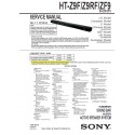 Sony HT-Z9F / SA-Z9F / SA-Z9R Service Manual