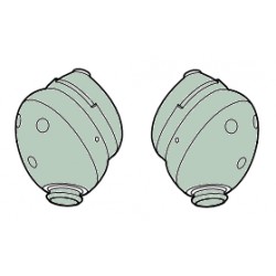 Sony WF-LS910N LinkBuds Fit Left and Right Ear Units