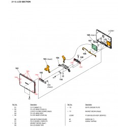 SLT-A33 / SLT-A33L / SLT-A33Y / SLT-A55 / SLT-A55V / SLT-A55L / SLT-A55VL / SLT-A55VY Sony Camera Exploded Diagram