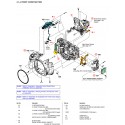 SLT-A33 / SLT-A33L / SLT-A33Y / SLT-A55 / SLT-A55V / SLT-A55L / SLT-A55VL / SLT-A55VY Sony Camera Exploded Diagram