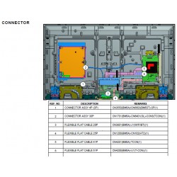 KD55X85J Sony Television Exploded Diagram