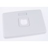 Keystone Insert Wall Plate - Single