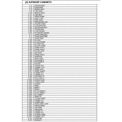 Sharp Refrigerator Exploded Diagram SJ-F602SP-SL / SJ-F602SP-BK / SJ-F653SP-SL / SJ-F653SP-BK