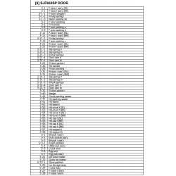 Sharp Refrigerator Exploded Diagram SJ-F602SP-SL / SJ-F602SP-BK / SJ-F653SP-SL / SJ-F653SP-BK