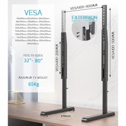 TV Stand Legs to fit 32 to 80 inch LCD screen