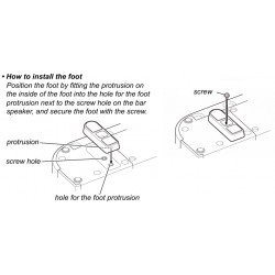 Sony Lift Up Spacers for HT-S60 / YY2088C / SA-B600 / YY2088C1 / BRAVIA Theatre Bar 6