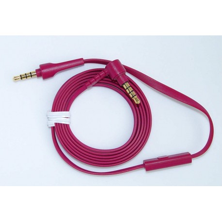 Sony Headphone Cable with Remote - Pink