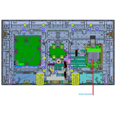 Sony TV Mainboard PCB BM6L25 for K-55XR50 K-65XR50 K-75XR50 K-85XR50 K-98XR50 S0A5077529A