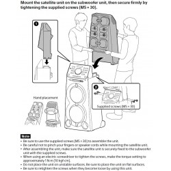Sony M5X30 M5L30 Screws (4 pack) for MHC-V90DW S0469843401x4