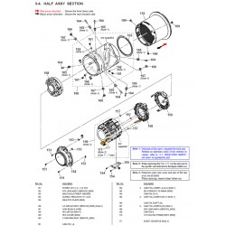 SEL1655G Sony Lens Exploded Diagram