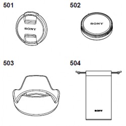 SEL1655G Sony Lens Exploded Diagram