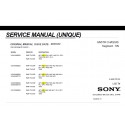 Sony KD-43X8000G / KD-49X8000G / KD-55X8000G / KD-65X8000G / KD-75X8000G TV Service Manual