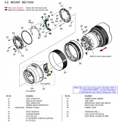 SEL1224G Sony Lens Exploded Diagram