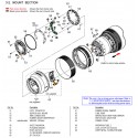 SEL1224G Sony Lens Exploded Diagram