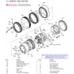 SEL1224G Sony Lens Exploded Diagram