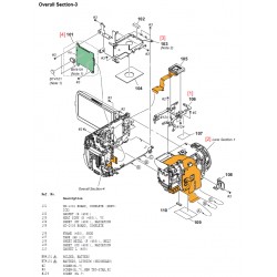 FDR-AX40 FDR-AX53 FDR-AX55 FDR-AXP55 Sony Camera Exploded Diagram