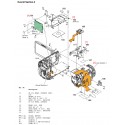 FDR-AX40 FDR-AX53 FDR-AX55 FDR-AXP55 Sony Camera Exploded Diagram