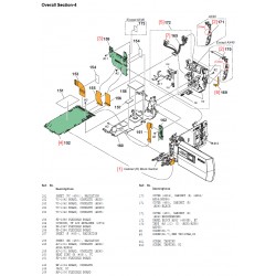 FDR-AX40 FDR-AX53 FDR-AX55 FDR-AXP55 Sony Camera Exploded Diagram