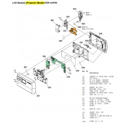 FDR-AX40 FDR-AX53 FDR-AX55 FDR-AXP55 Sony Camera Exploded Diagram