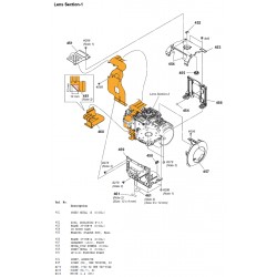 FDR-AX40 FDR-AX53 FDR-AX55 FDR-AXP55 Sony Camera Exploded Diagram