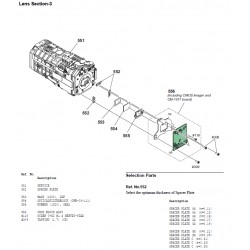FDR-AX40 FDR-AX53 FDR-AX55 FDR-AXP55 Sony Camera Exploded Diagram