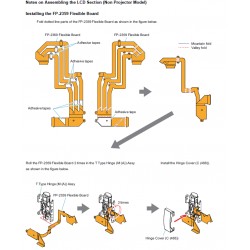 Sony FP-2359 FLEXIBLE PWB for FDR-AX40 / FDR-AX53 / FDR-AX55 / FDR-AXP55