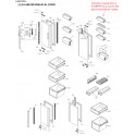 Sharp Refrigerator Exploded Diagram SJ-XE676F-SL / SJ-XE624F-SL