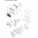 Sharp Refrigerator Exploded Diagram SJ-XE676F-SL / SJ-XE624F-SL