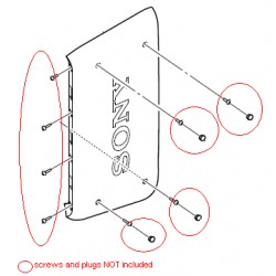 Sony Side Panels for GTK-XB60