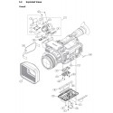 PXW-X200 Sony Camera Exploded Diagram