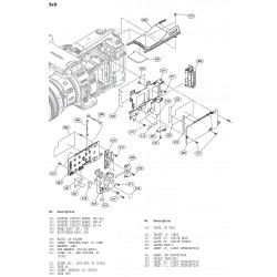 PXW-X200 Sony Camera Exploded Diagram