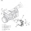 PXW-X200 Sony Camera Exploded Diagram