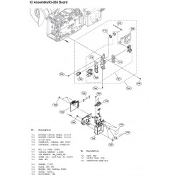 PXW-X200 Sony Camera Exploded Diagram