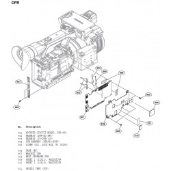 PXW-X200 Sony Camera Exploded Diagram