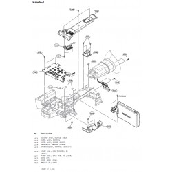 PXW-X200 Sony Camera Exploded Diagram
