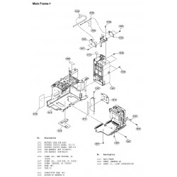 PXW-X200 Sony Camera Exploded Diagram