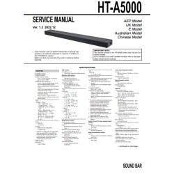 Sony HT-A5000 Service Manual
