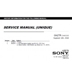 Sony KD-49X7000D / KD-55X7000D TV Service Manual