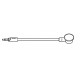 Sony Headphone Detachable Boom for INZONE H9 II / WH-G910N / YY2987