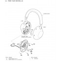 WH-1000XM6 / YY2984 Sony Audio Exploded Diagram