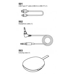 WH-1000XM6 / YY2984 Sony Audio Exploded Diagram